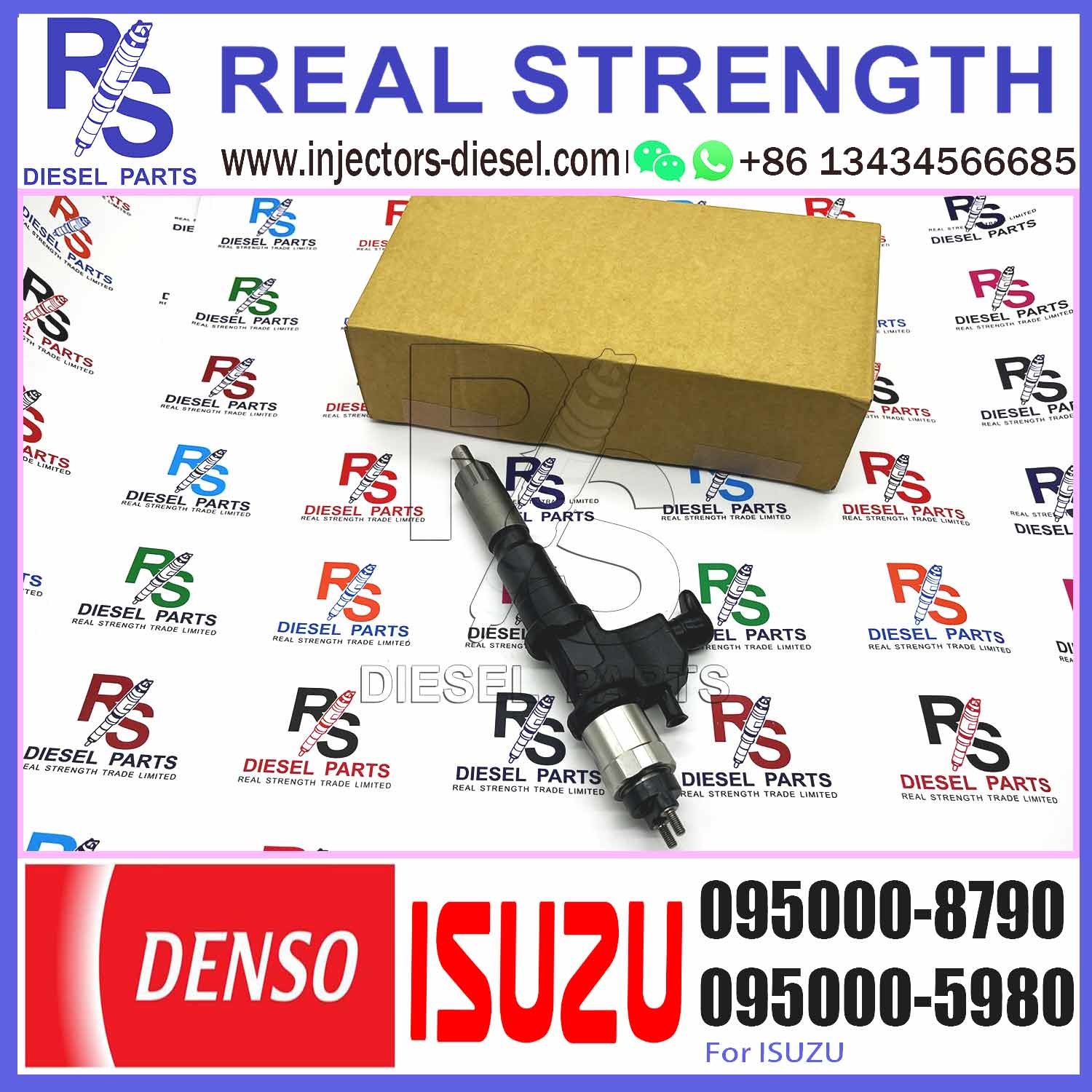 Diesel Engine Fuel Common Rail Injector 8-98140249-0 8981402490 0950008790 095000-8790