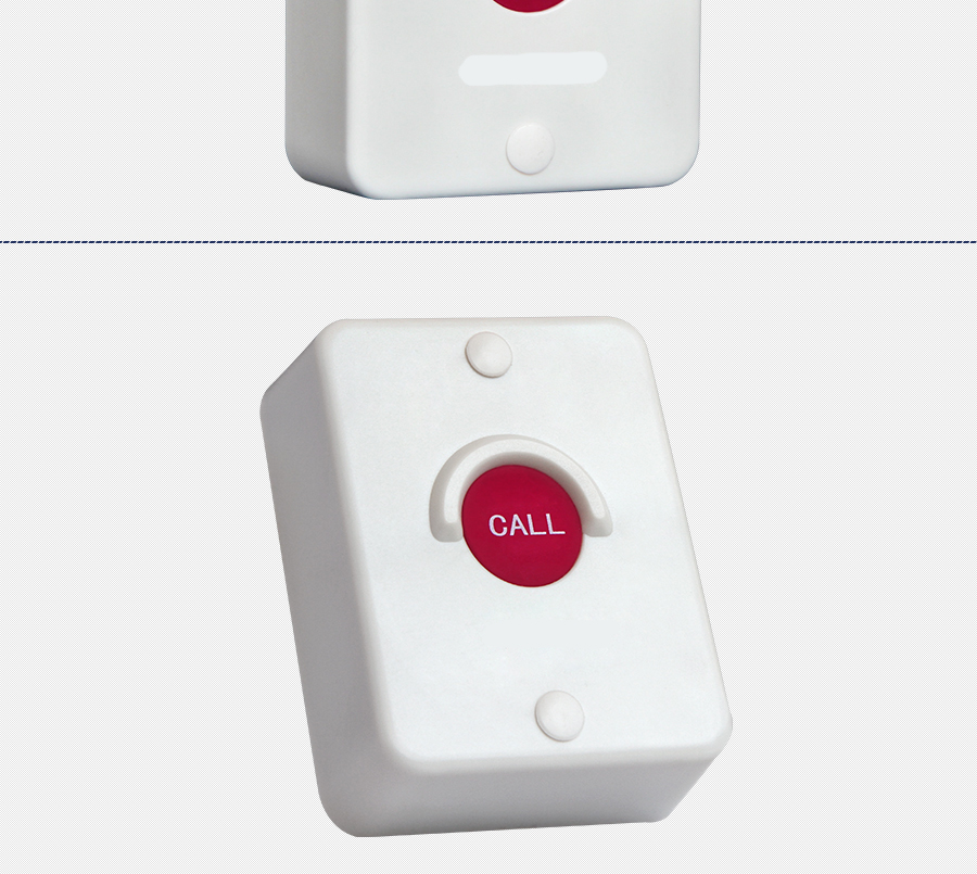 Full waterproof sunscreen dustproof and shockproof 1 key service call button