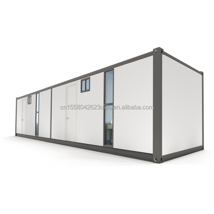 20ft Design Mobile Shipping 40ft Container 4 Bedroom Residential Mini Lounge Hotel and Customized Color for Hotel Sale