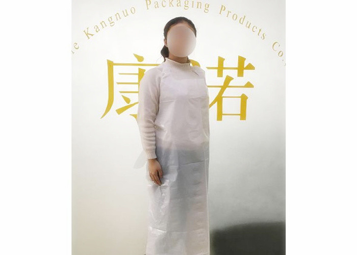 Disposable Plastic Throw Away Aprons For Food Industry & Hospital Application