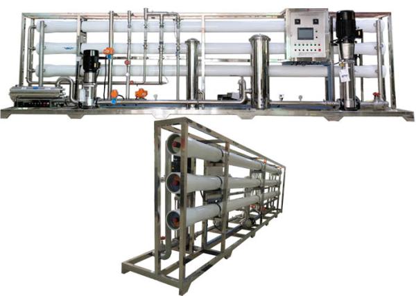 18TPH UV Reverse Osmosis Water Treatment Plant For Food / Bottle Drinking