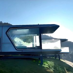 Prefabricated Outdoor Space Capsule Steel Structure Container Capsule House