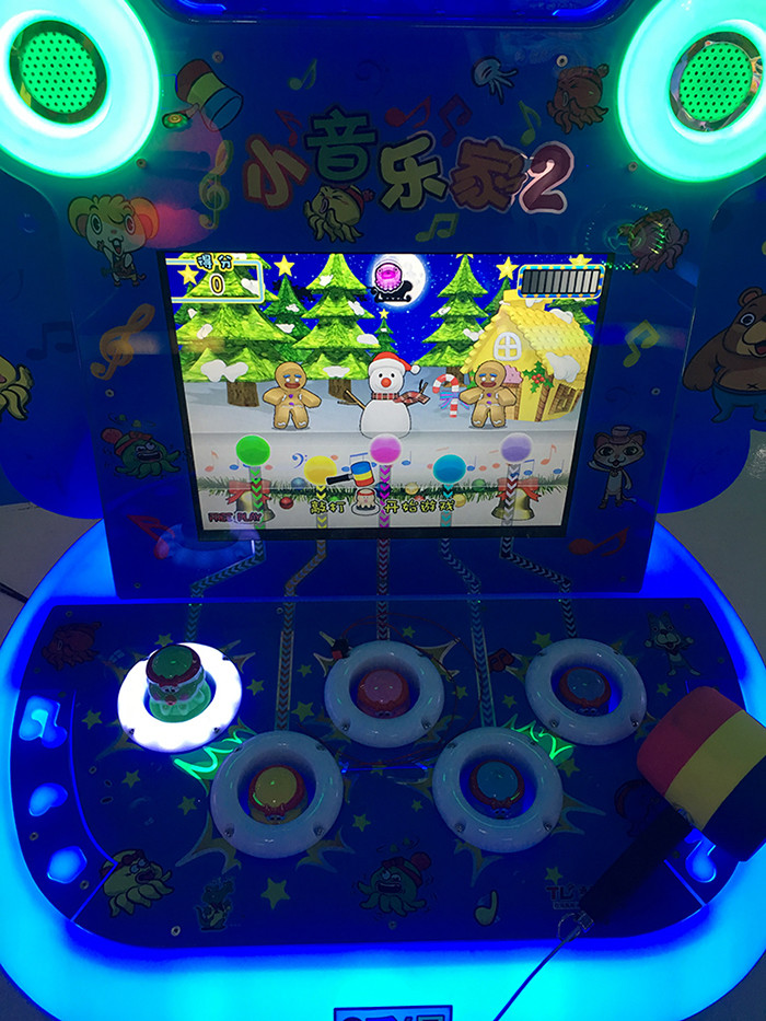 Durable Hammer Game Machine , Punching Game Machine Eight Games Option