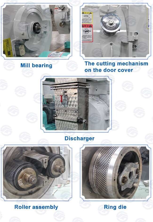 1ton / Hour To 3.5ton / Hour Cattle Animal Feed Pellet Maker Making Machine