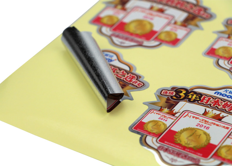 Custom Packaging Printing Labels / Paper Adhesive Label , Adhesive Logo Stickers