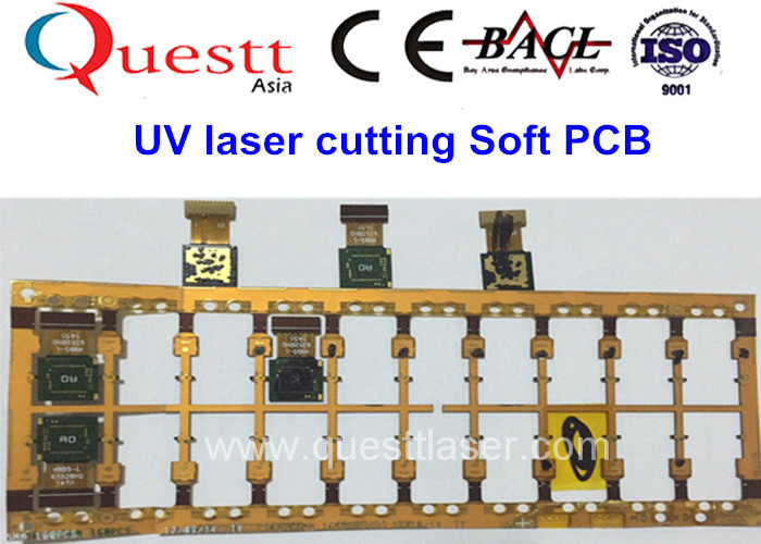 15W CNC Precision UV Laser Cutting Engraving Machine For PCB Glass