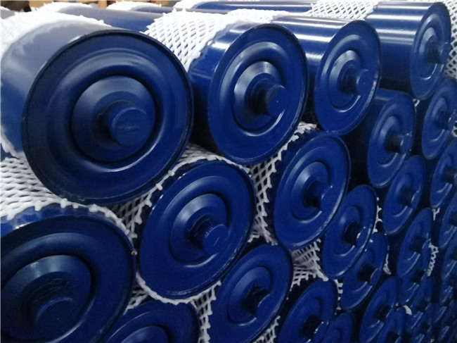 SGS Heat Resistant 219mm Dia Industrial Rubber Rollers With Bearings C4