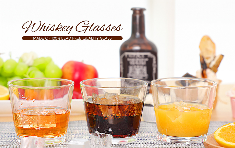 Japanese Style Transparent Thickened Whisky Glasses FUJI Mountain Rock Glass Cups