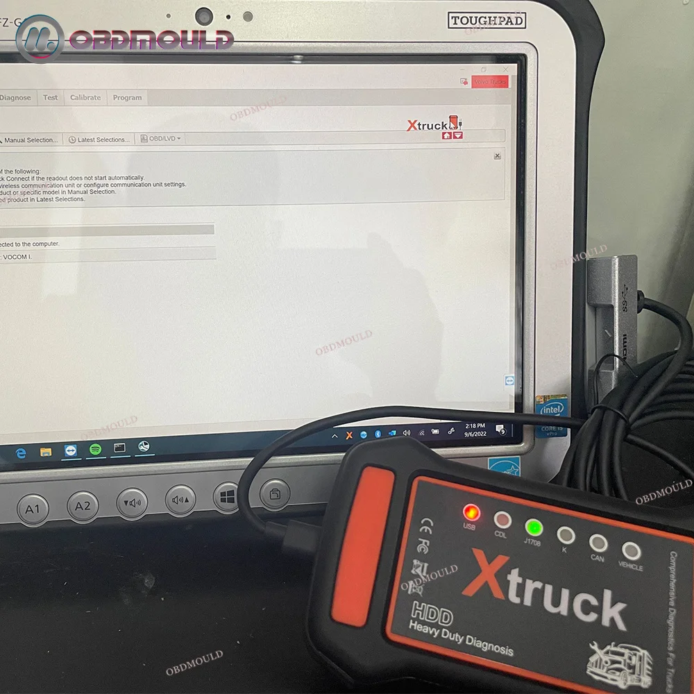 Xtrunk Y009 CANBUS Diagnostic Tool Applicable to Heavy-duty Truck Excavator Diesel Engine Structure