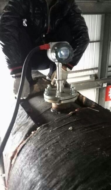 Insert 4-20ma IP65 RS485 water gas liquid steam vortex flow meter