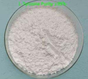 China High Purity C9H11NO3 Natural Food Additives L Tyrosine Powder ISO 22000 on sale
