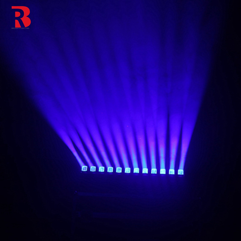 12X40W RGB LED Strobe Light Bar Sound Activated For DJ Events