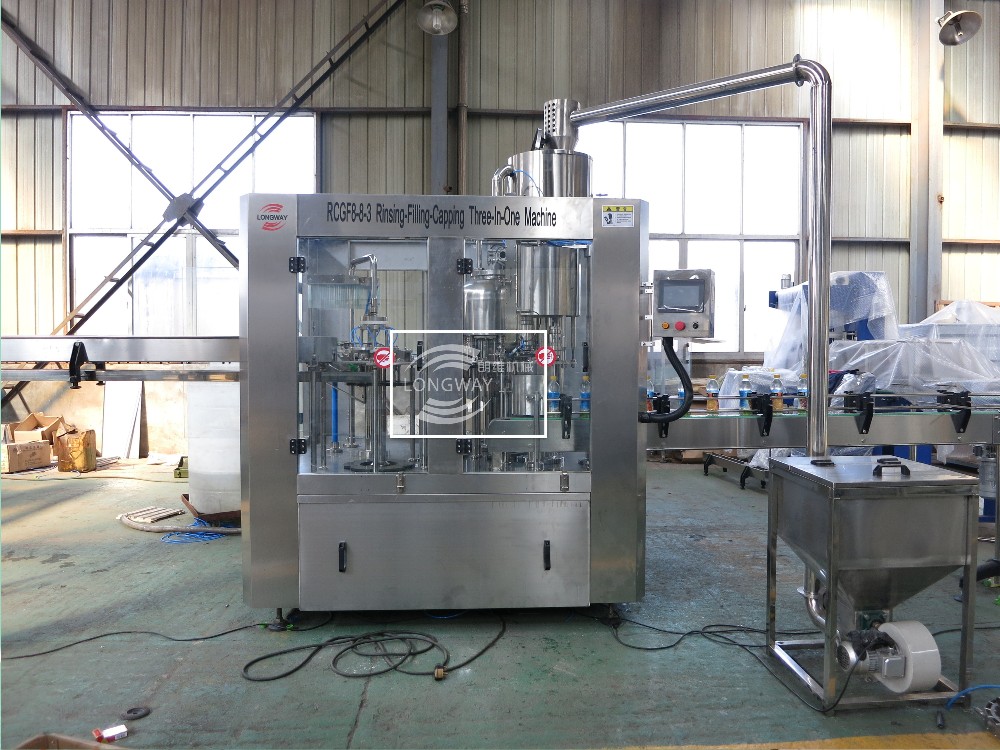Omron Touch Screen Control Fresh Juice Making Production Line With Filling System for Indonesia Market