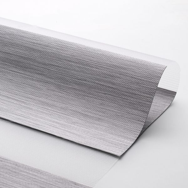 425GSM Double Day and Night Customizable Color Zebra Blinds Fabric for French