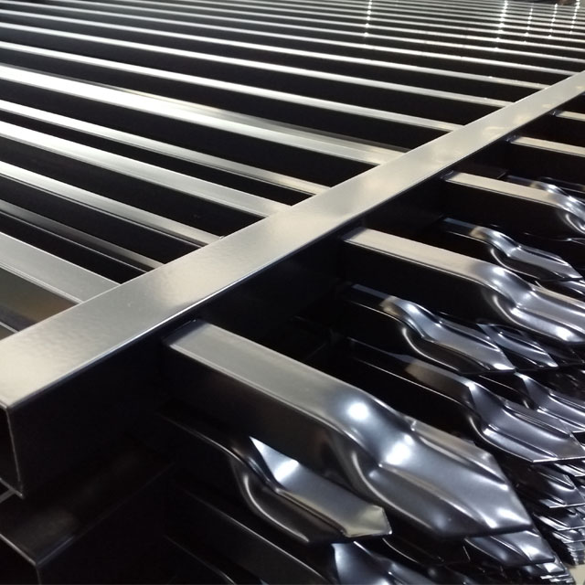 tubular diplomat panels 2100mm*2400mm stain INTERPON powder