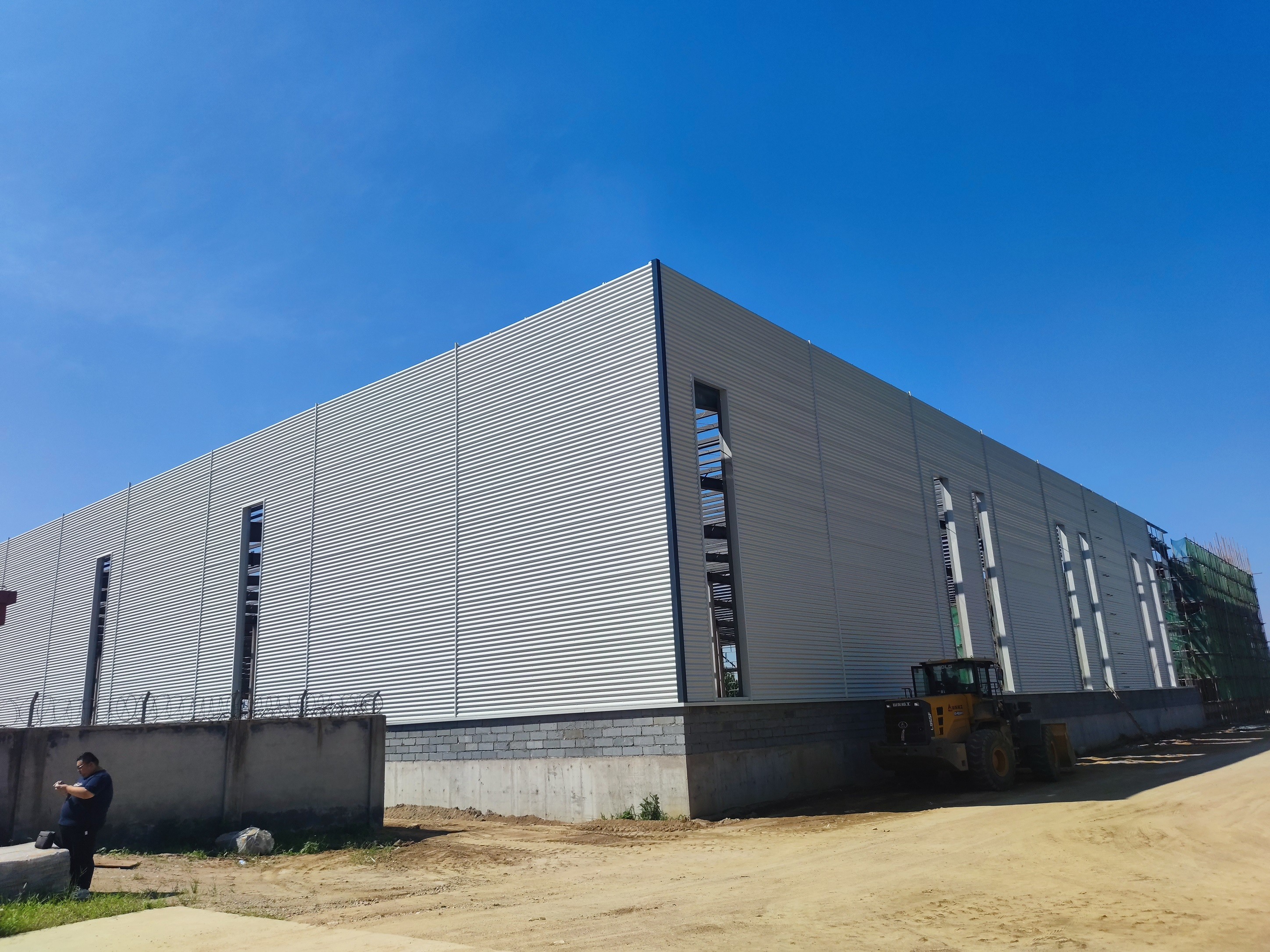 One Stop Solution Structural Steel Prefabricated Workshop Building Project