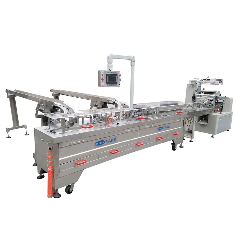 600pcs/Min/Lane Sandwich Biscuit Machine Siemens PLC With Packing Machine