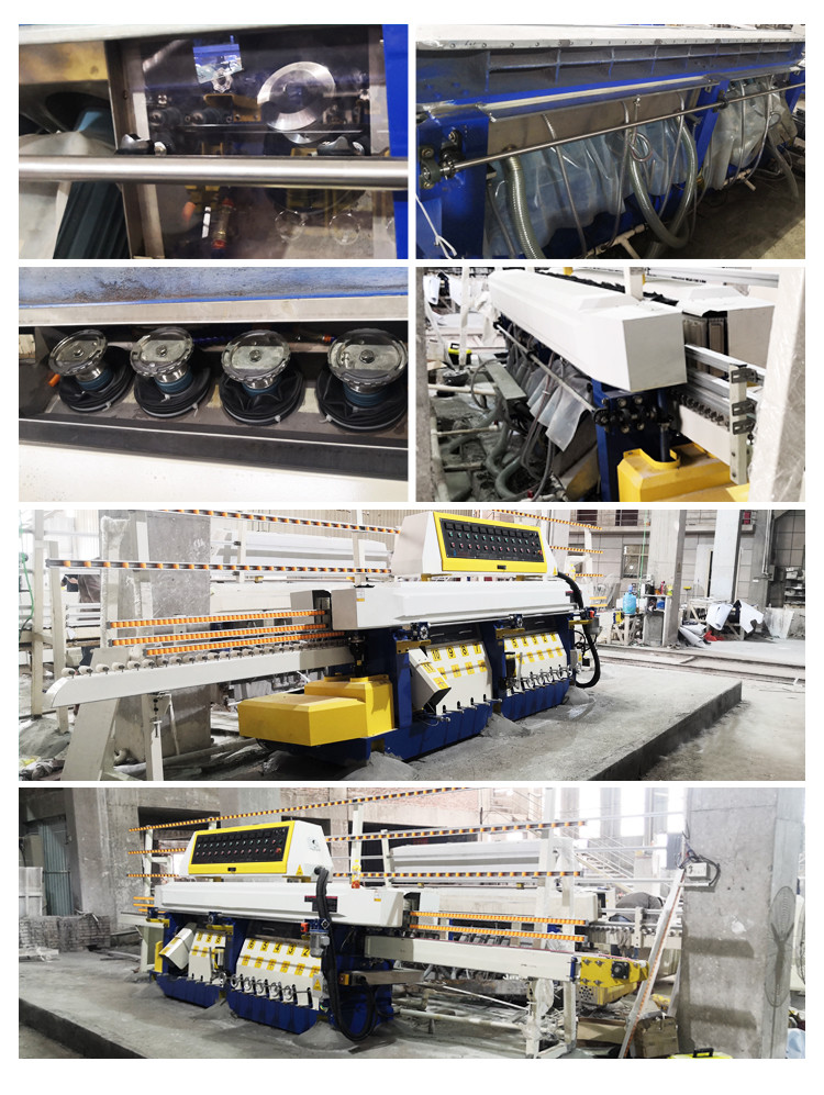 Straight Line Stone Edge Grinding Machine