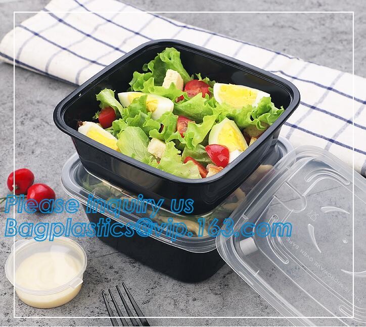 Meal Prep Containers Free Sample Bento Lunch Box Biodegradable Food Container Plastic Wheat Straw Lunch Box bagplastics