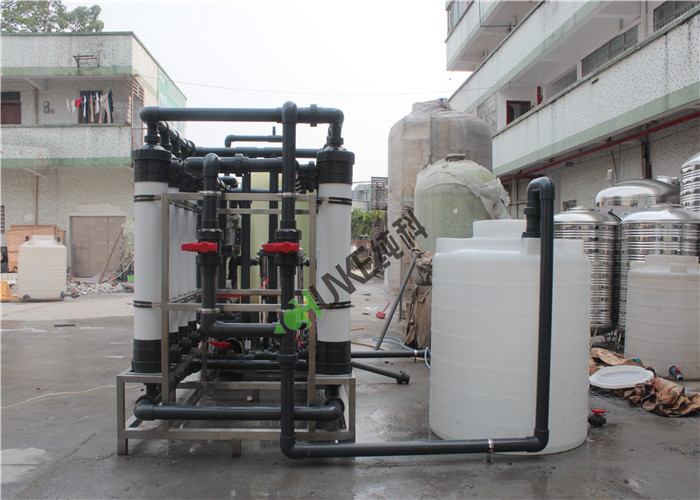 Water Treatment Case Stainless steel 15T UF Machine For Brunei Cutomer