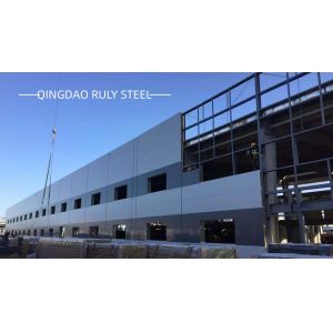 Prefab Steel Structure Workshop Customizable Portal Frame