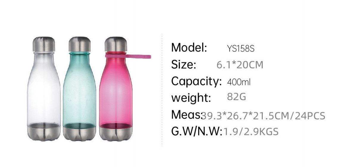 Renewable Cola Bottle RPET Water Cup Cartoon-style Fashion Trend Art Cola Bottle GRS Has Been Certified