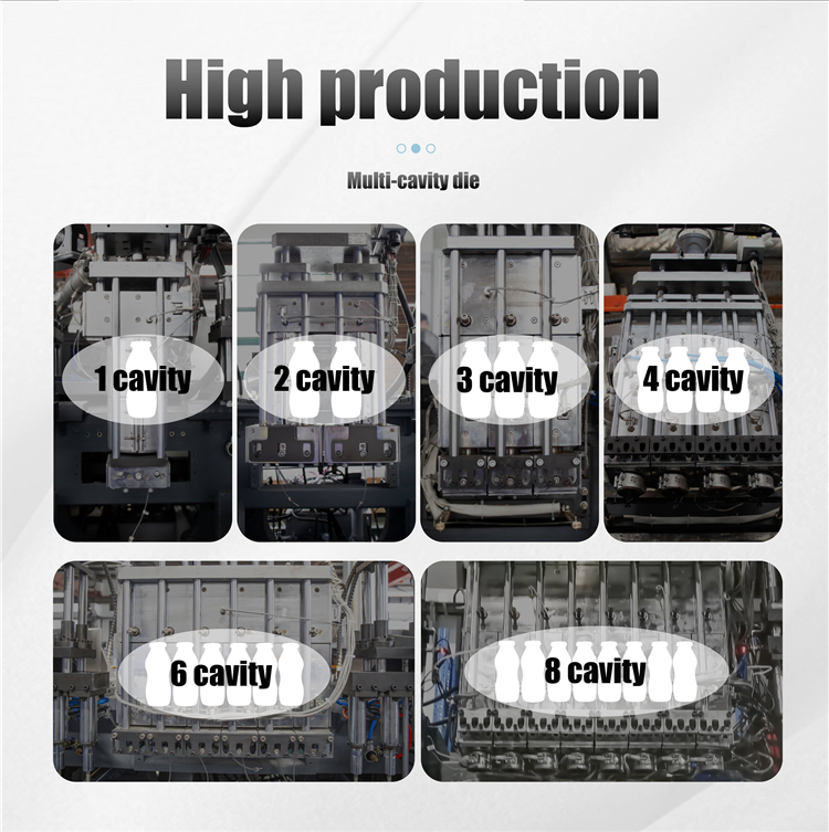 Plastic Canister PE Blow Molding Machine Double Station Making Machine Customized