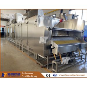 1000kg/H Continuous Roasting Machine SUS304 Automatic Nuts Roasting Machine