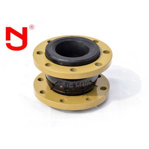 Durable Flanged Rubber Expansion Joint / Pipe Expansion Joint Anti Rust