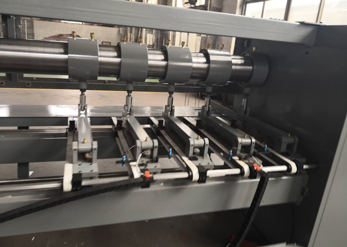 Corrugated Cardboard Electric Slotting Machine , Automatic NC Slotting Machine