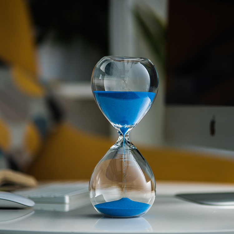 Sand Glass Timer Hourglass Blown Time Sand Clock For House Decoration