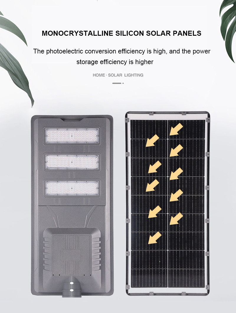 3000k Engineering Sensor All In One Solar Led Street Lights 400w 4 Modules