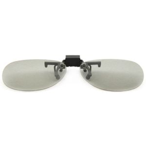Clip on IMAX 3D Glasses For Myopia Glasses Passive 3D Linear Polarizer Glasses