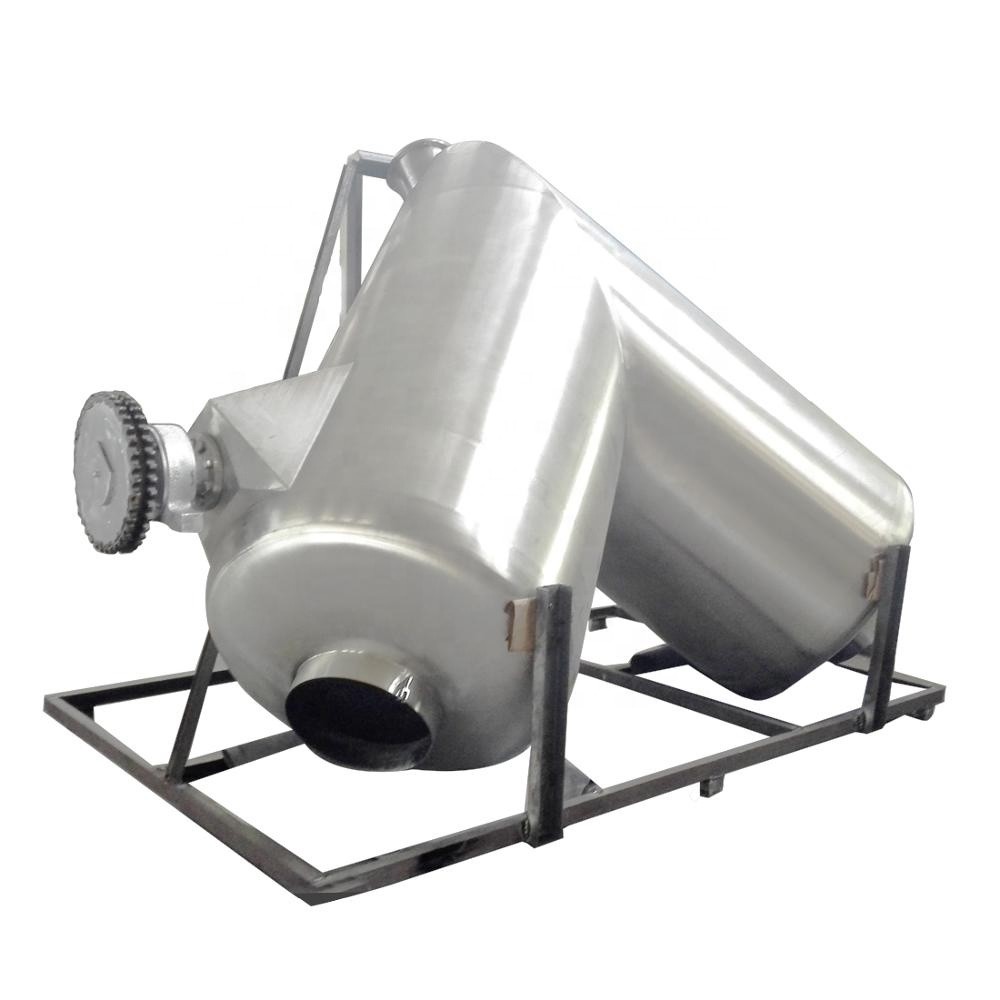 Pharmaceutical 15L V Type Dry Powder Mixer Machine Blending Equipment With Big Capacity