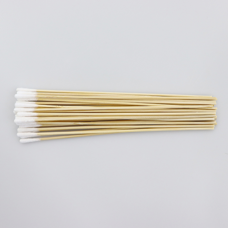 Small Medical / Cosmetic Cotton Buds , Plastic Stick Cotton Bud Eco Friendly