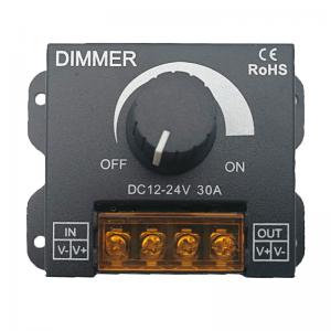  30A 12V LED Dimmer Switch Stepless Brightness Adjustment For LED Single Color Manufactures