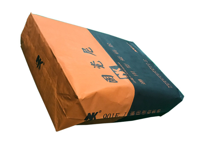 Pasted Separate PE Film Valve Paper Sack Packaging Chemical Materials White Or Brown