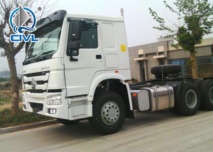 Sinotruk HOWO 371HP 6X4 Drive Prime Mover Trailer / Tractor Truck / Container Vehicle