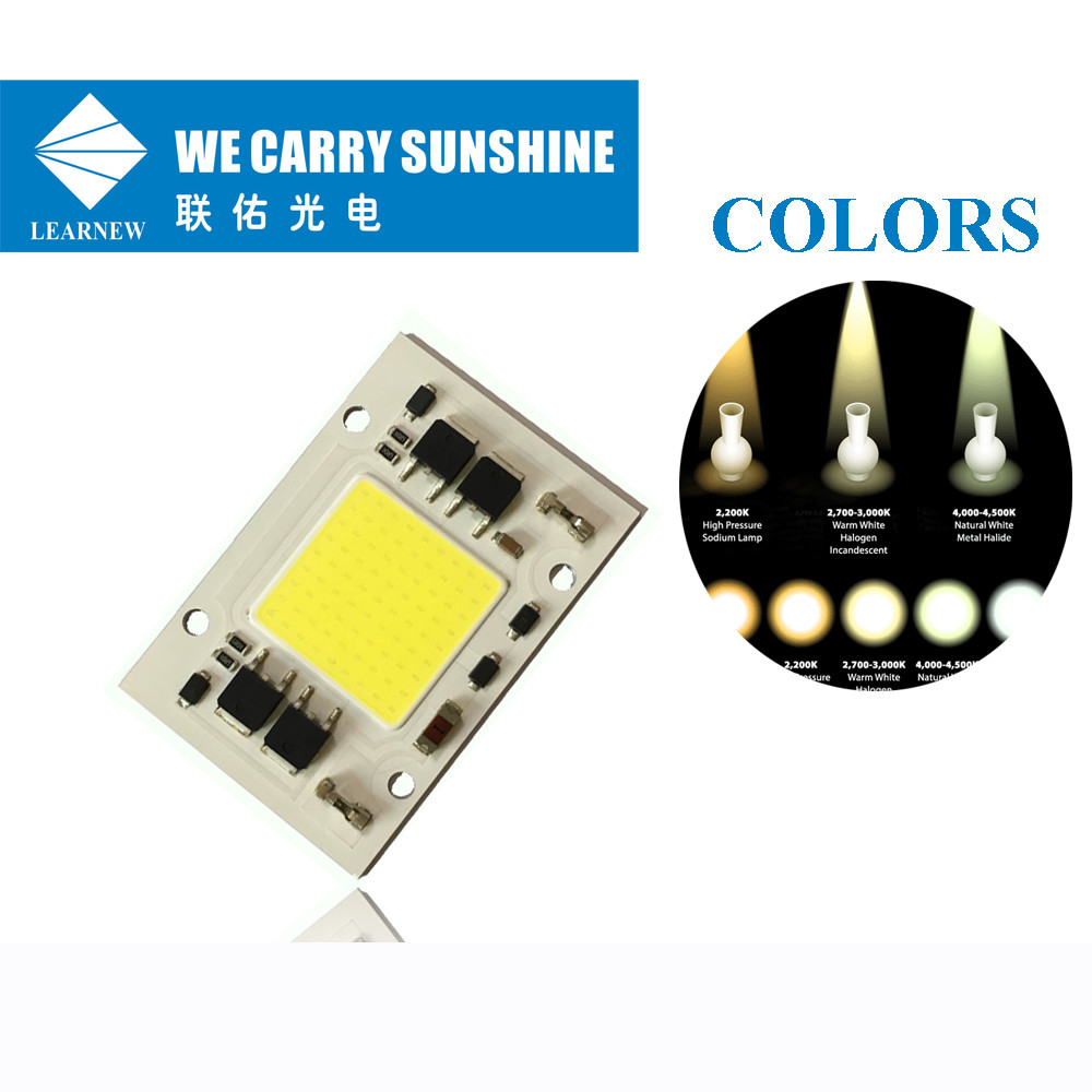 AC DOB COB LED CHIP 110V 220V 240V 50W 100W Full Spectrum For Plant Growing Light