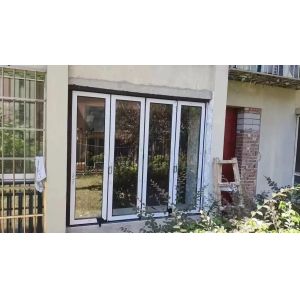 EcoBreath Sustainable Folding Window with Built-in Air Purifying Moss Panels for