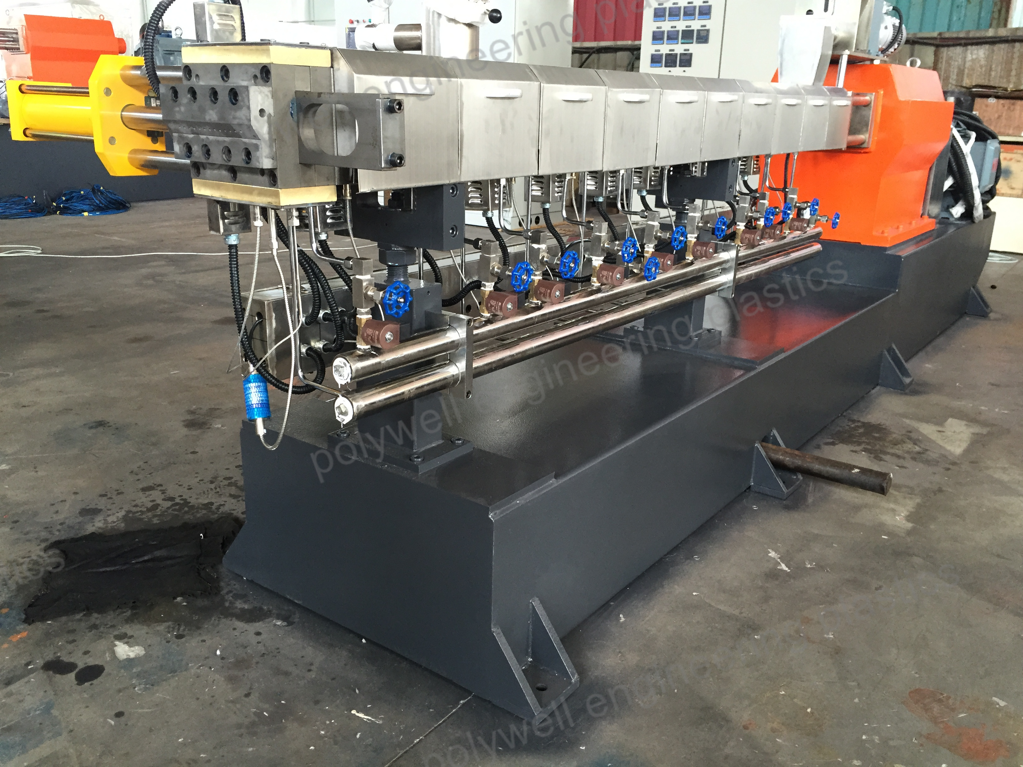 High Quality Recycled PA Plastic Granules Making Machine Polyamide Granules production line