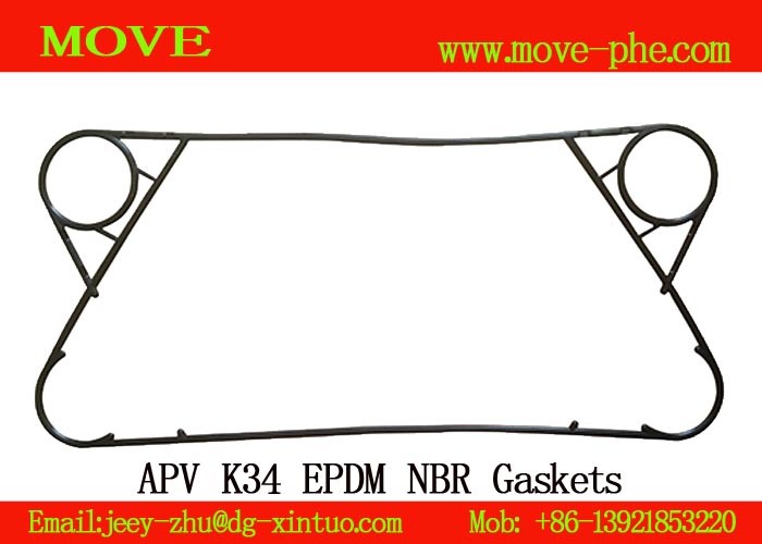 Supply high quality Heat Exchanger Plate&Gasket APV SR1,SR2,SR3,j092,SR6Gl NBR/EPDM plate heat exchanger gaskets
