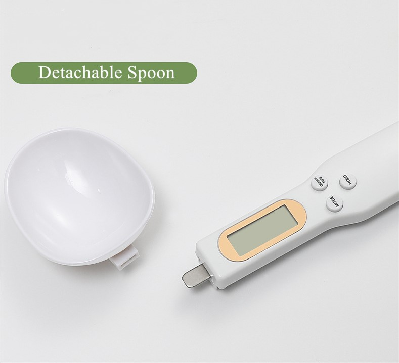 Digital Display Kitchen Scale Spoon for Accurate and Convenient Food Weighing in g/oz/gn/ct