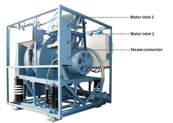 100kg Industrial Washer Extractor Double Drain System High Spin Commercial