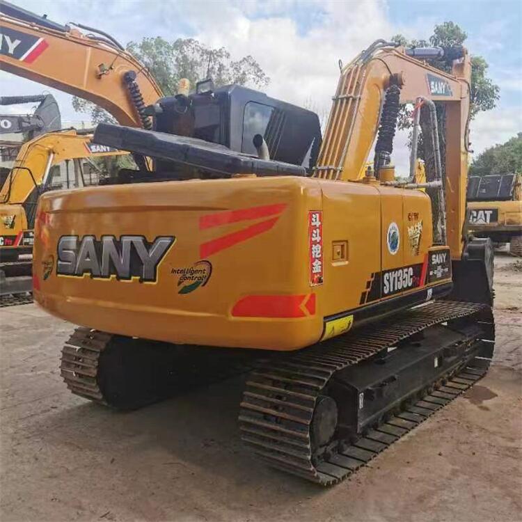 Multifunctional SANY SY135C Excavator with Original Hydraulic Pump and ISUZU Engine