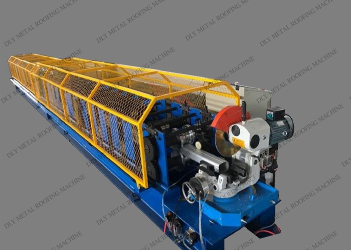 PLC Downspout Pipe Roll Forming Machine 380v Downpipe Forming Machine