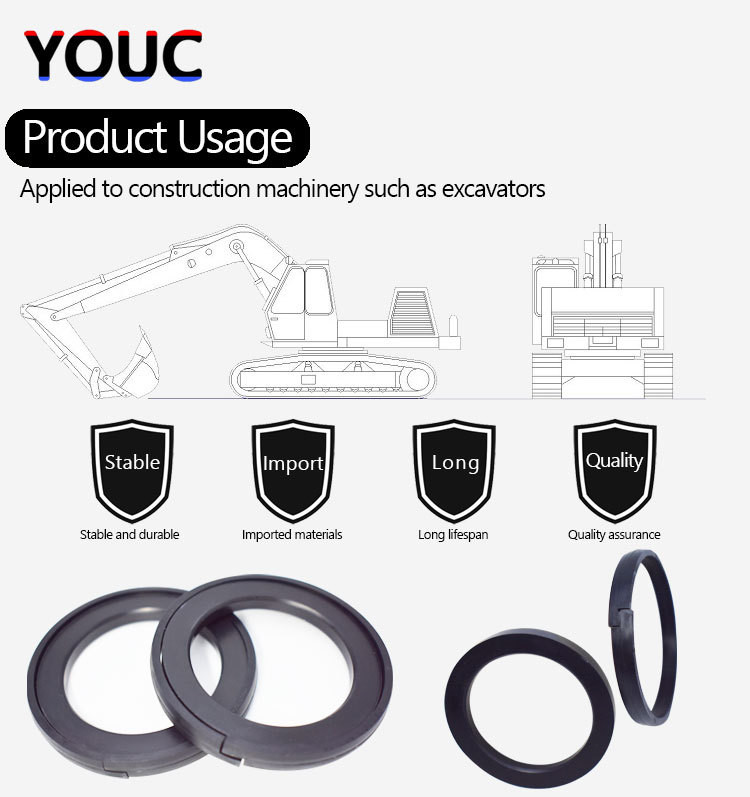 OEM OK Seal Excavator Hydraulic Seals CAT Komatsu Hitachi Piston Seal Wholesale