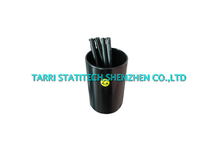  Black ESD Office Supplies Anti Static Pen Container Brush Pot For Holding Pen Manufactures