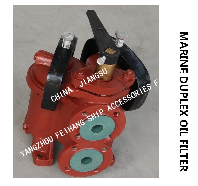 DUPLEX CRUDE OIL FILTER FOR FUEL OIL SEPARATOR EXPORT MODEL:FH-40A F7224