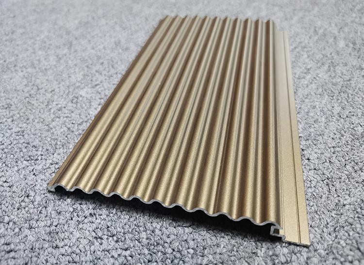 Corrugated 3D Decorative Aluminum Wall Panel For Exterior Background